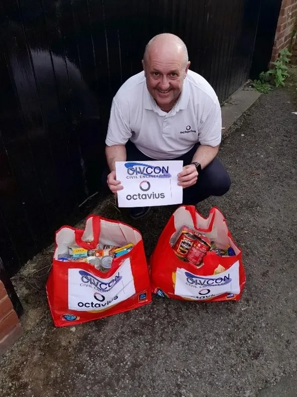 Supporting Pontefract Foodbank: A Joint Donation from Local Contractors