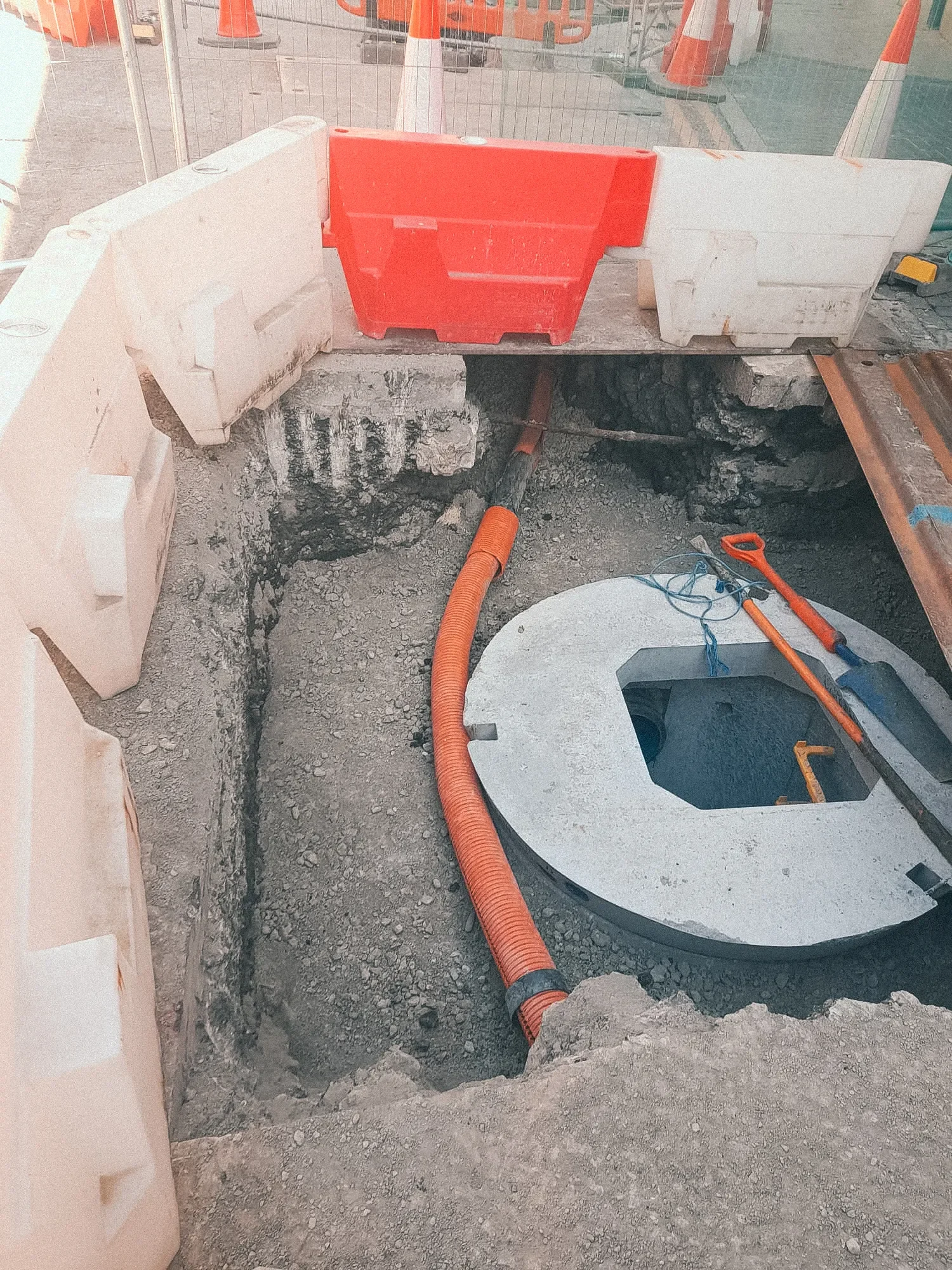 Fixing Drainage on Bishopgate Street in Leeds — site photograph