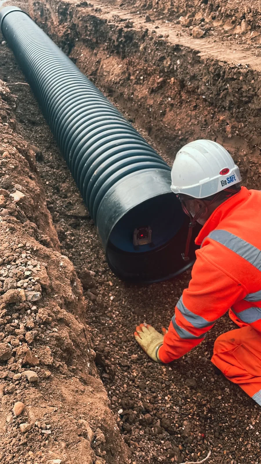 Drainage Improvement on the A602, Stevenage