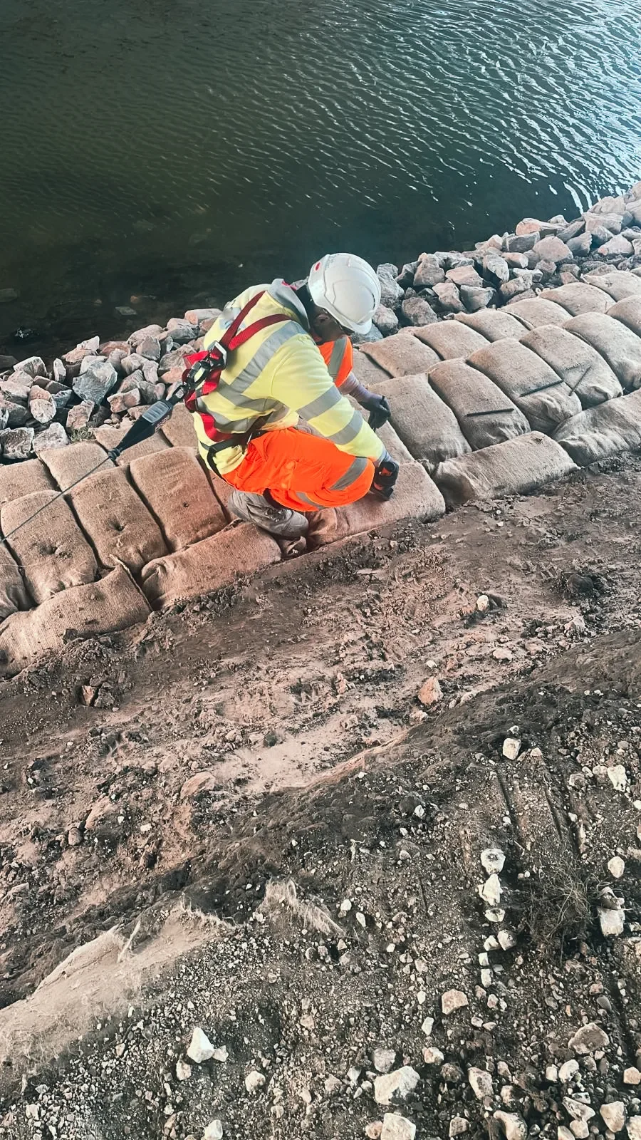 A46, Old Decoy Main Drain — site photograph