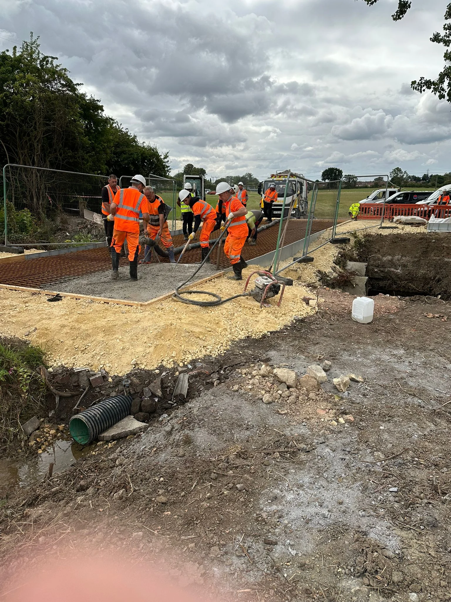 Barnsdale Culvert Access Bridge