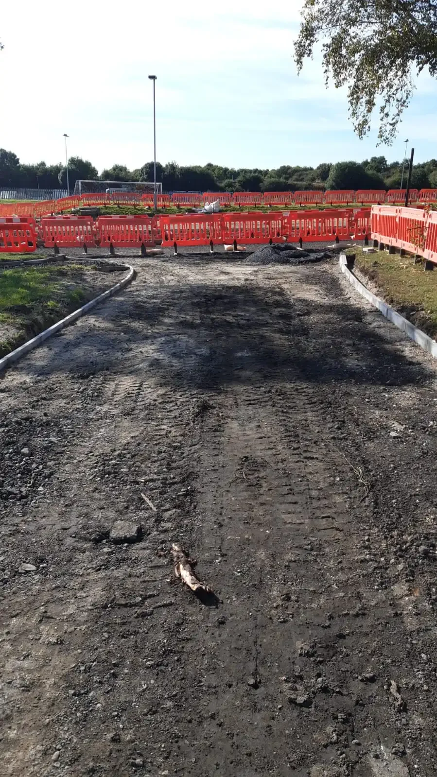 Welfare Park Car Park & Walkway Redevelopment — site photograph