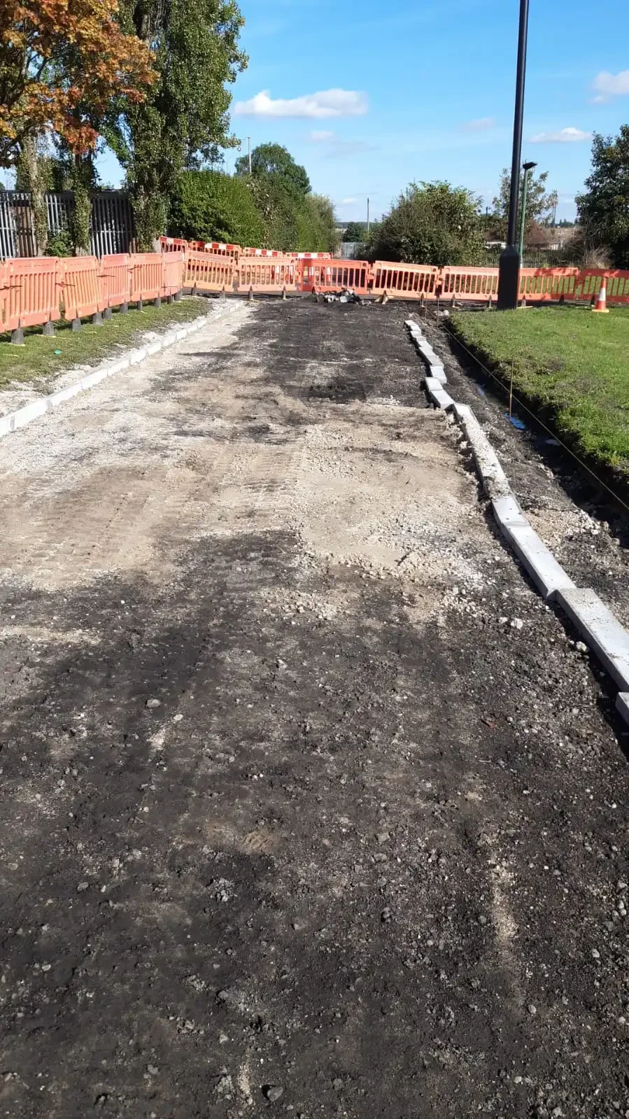 Welfare Park Car Park & Walkway Redevelopment — site photograph
