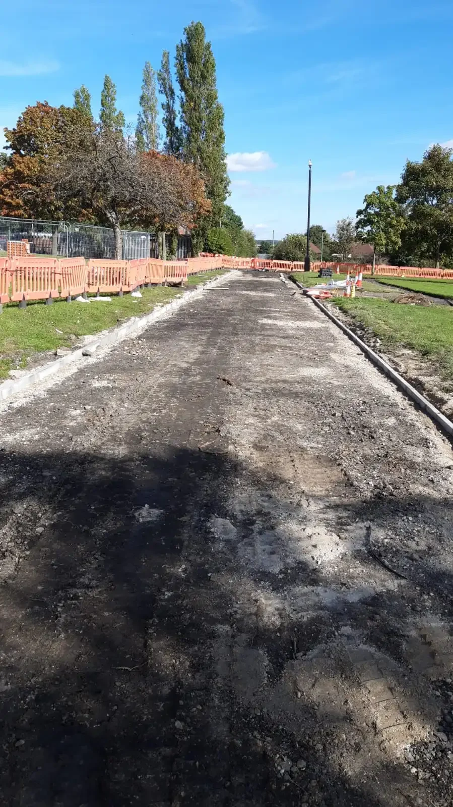 Welfare Park Car Park & Walkway Redevelopment — site photograph