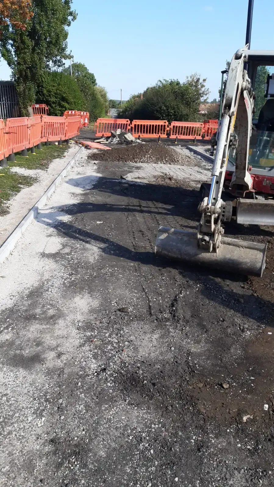 Welfare Park Car Park & Walkway Redevelopment — site photograph