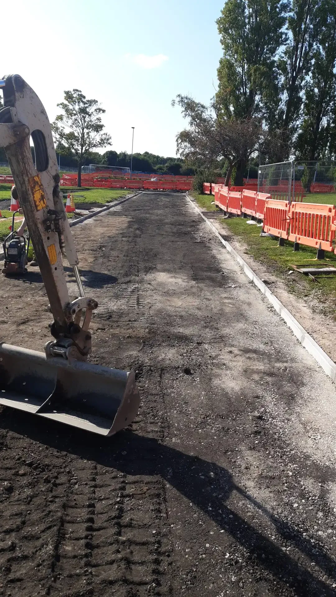 Welfare Park Car Park & Walkway Redevelopment — site photograph