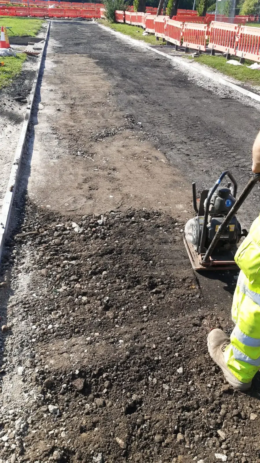 Welfare Park Car Park & Walkway Redevelopment — site photograph