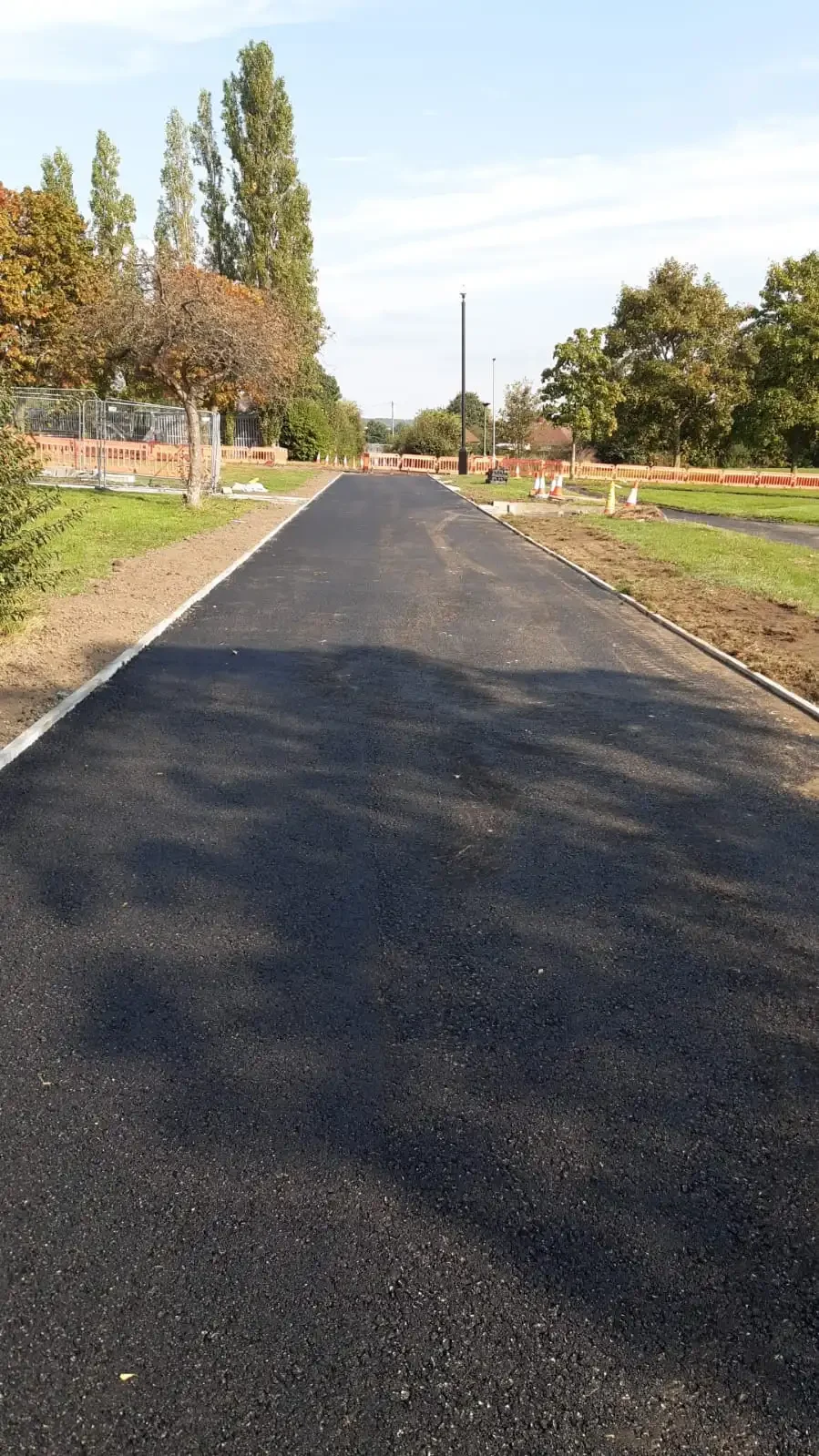 Welfare Park Car Park & Walkway Redevelopment — site photograph
