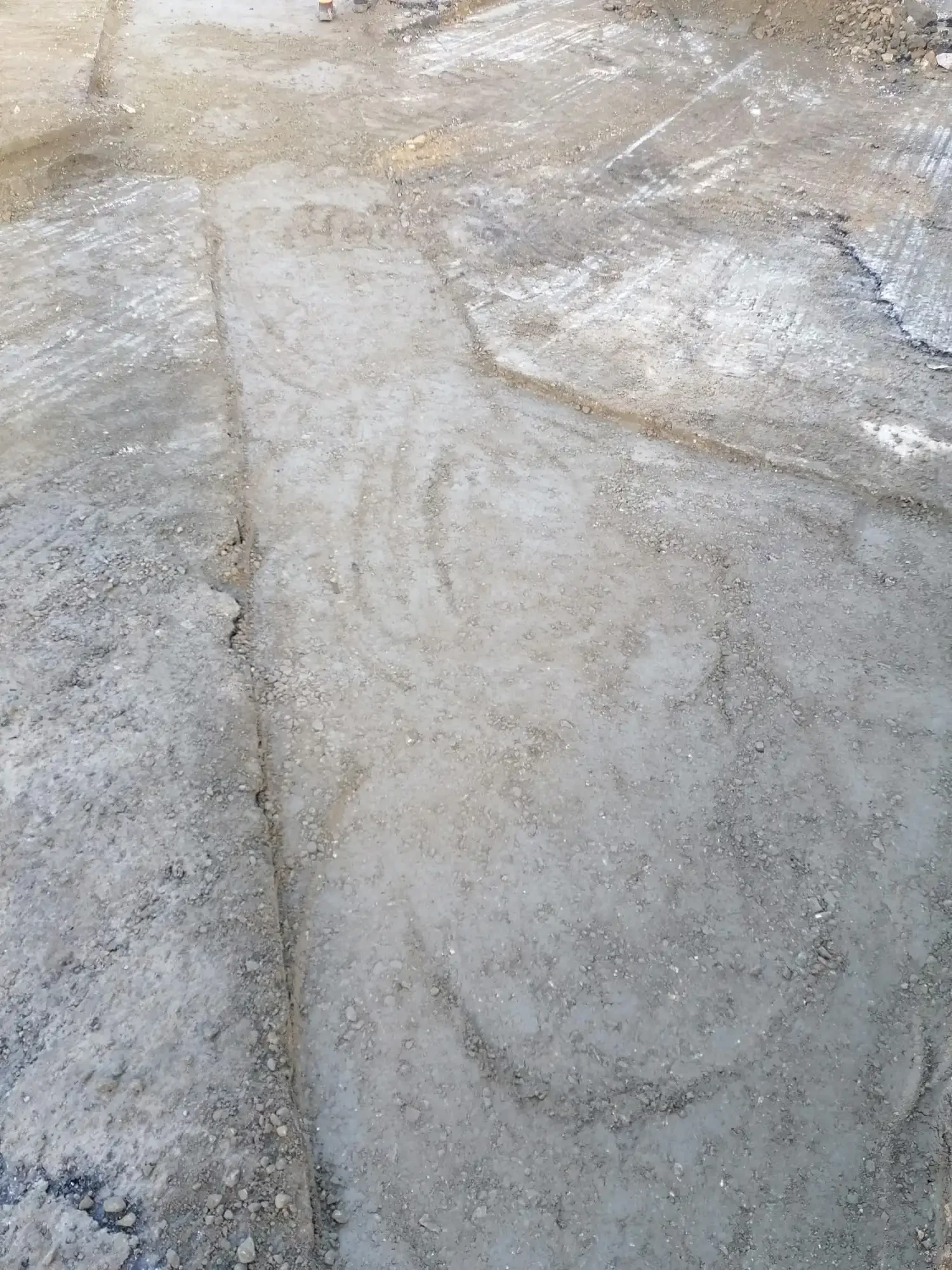 A64 Surface Water Drain Replacement — site photograph