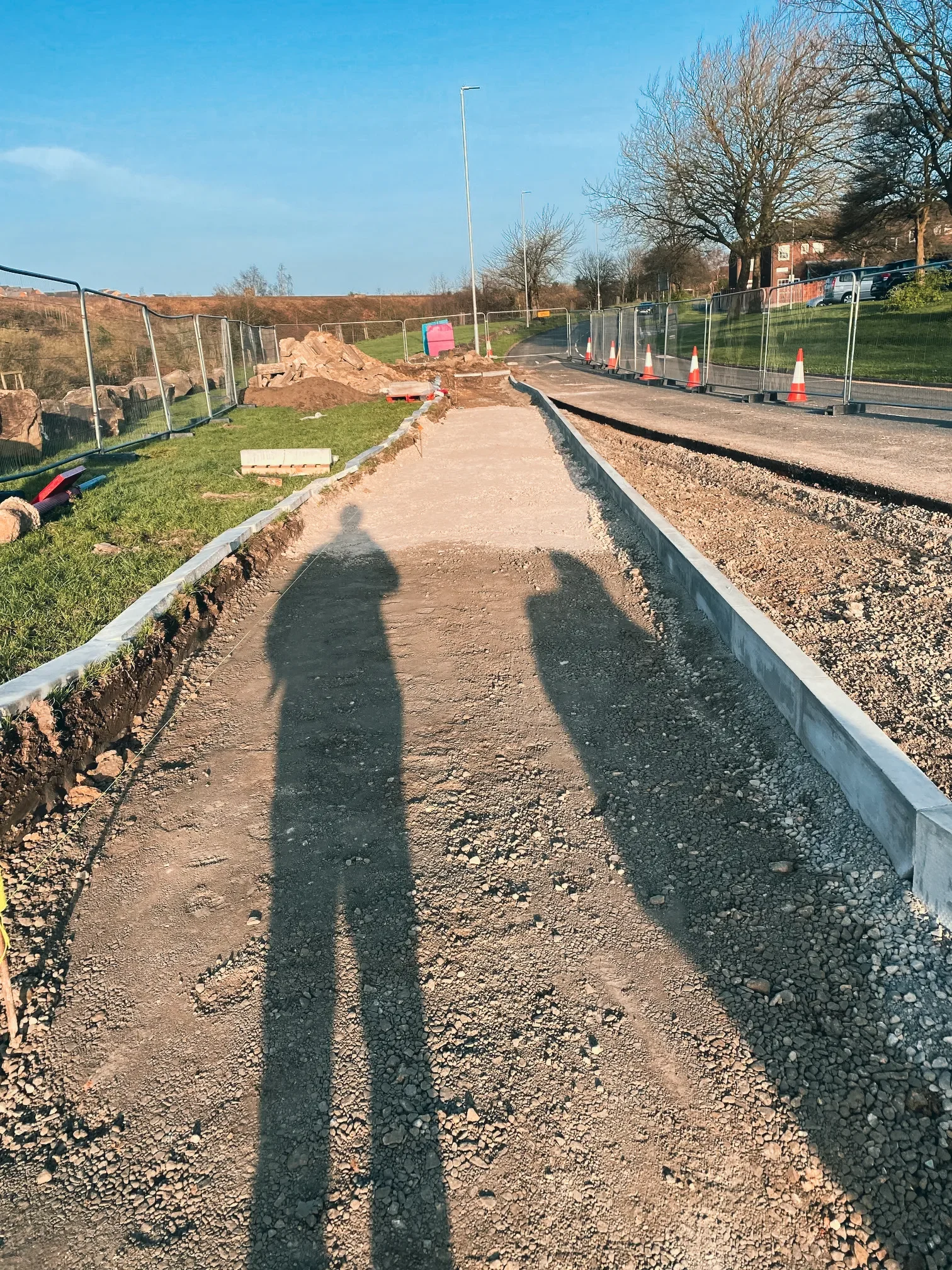 Cottingley Bus Layby Scheme — site photograph
