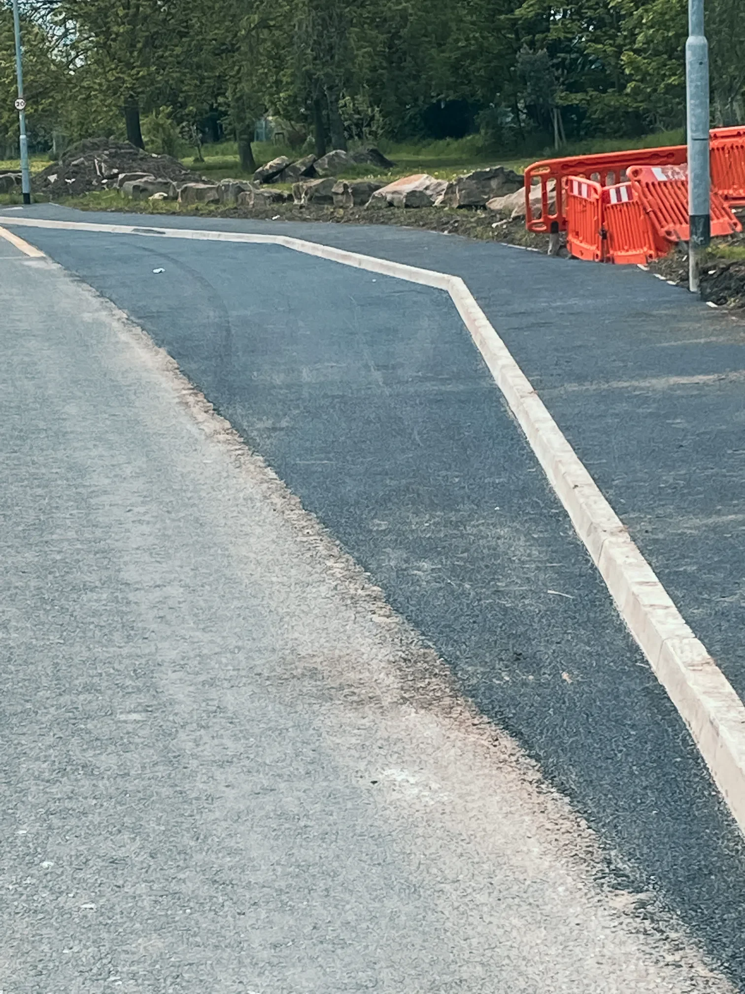 Cottingley Bus Layby Scheme — site photograph