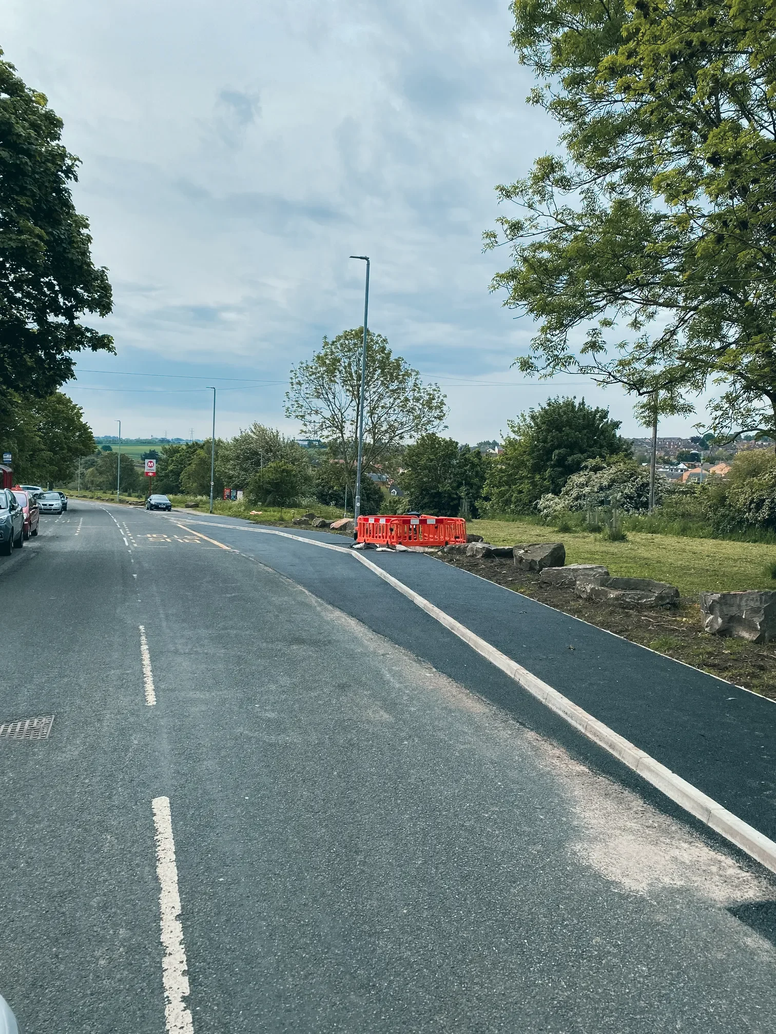 Cottingley Bus Layby Scheme — site photograph