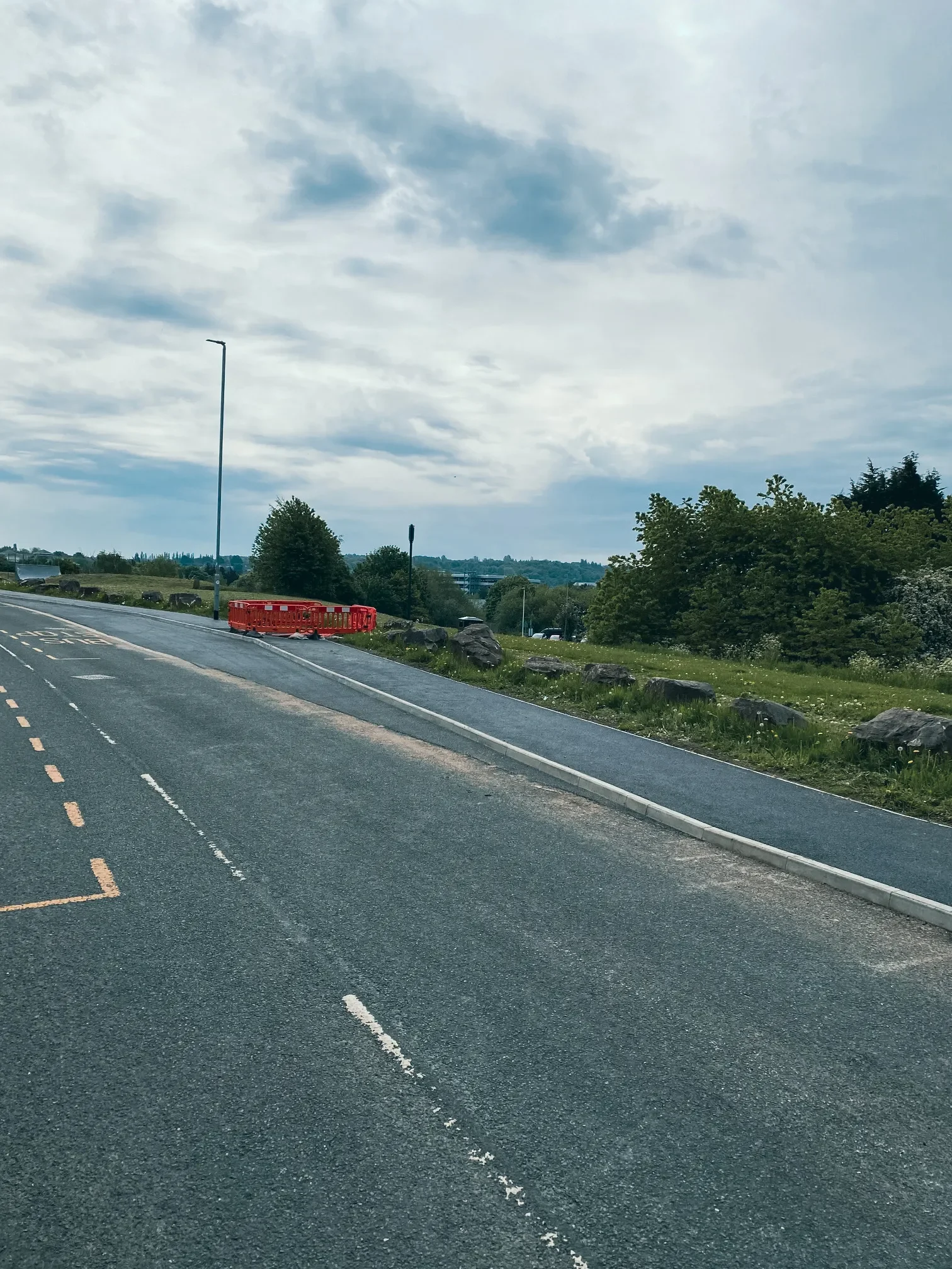 Cottingley Bus Layby Scheme — site photograph