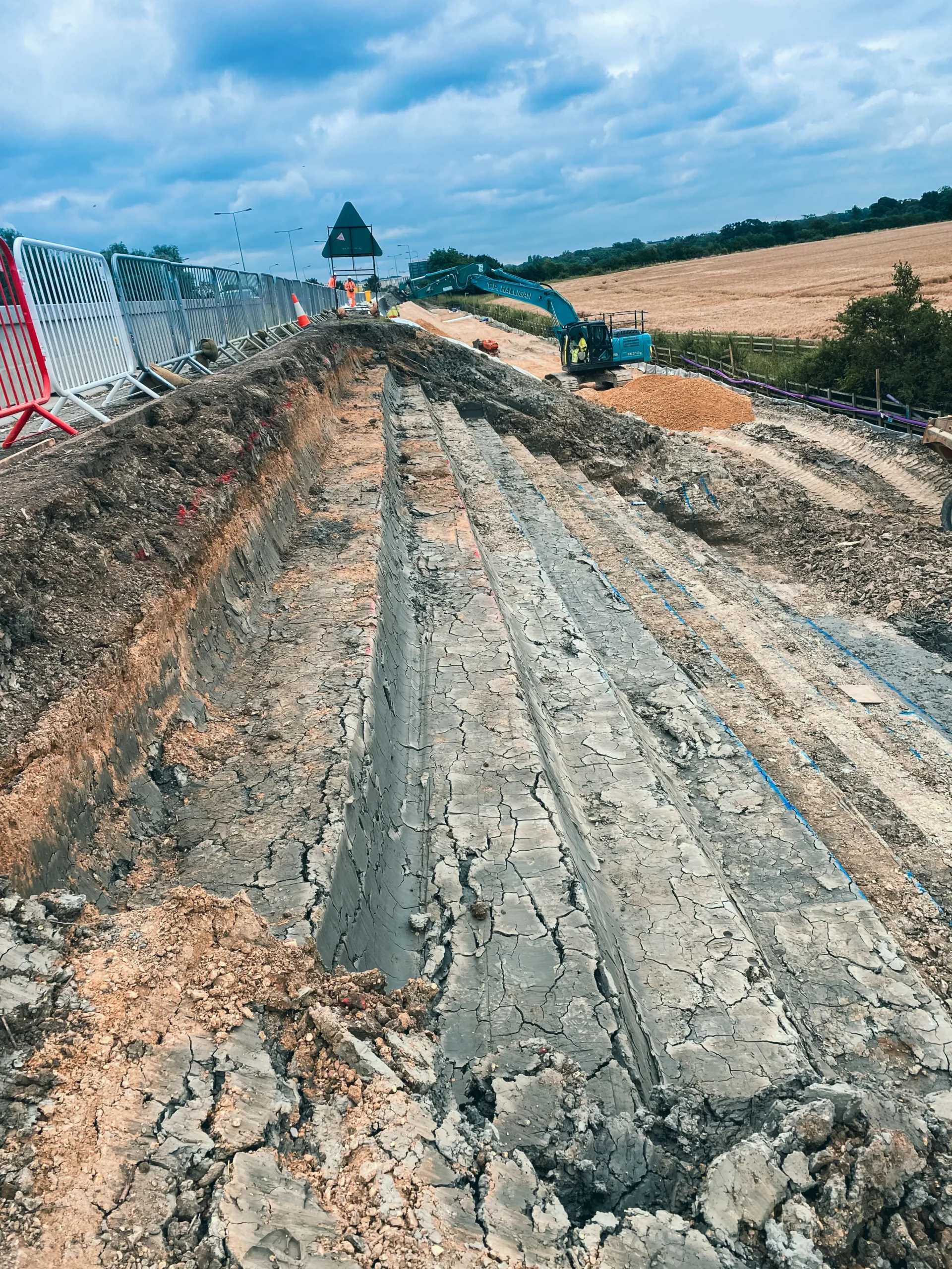 M11 Junction 14 Geo Works