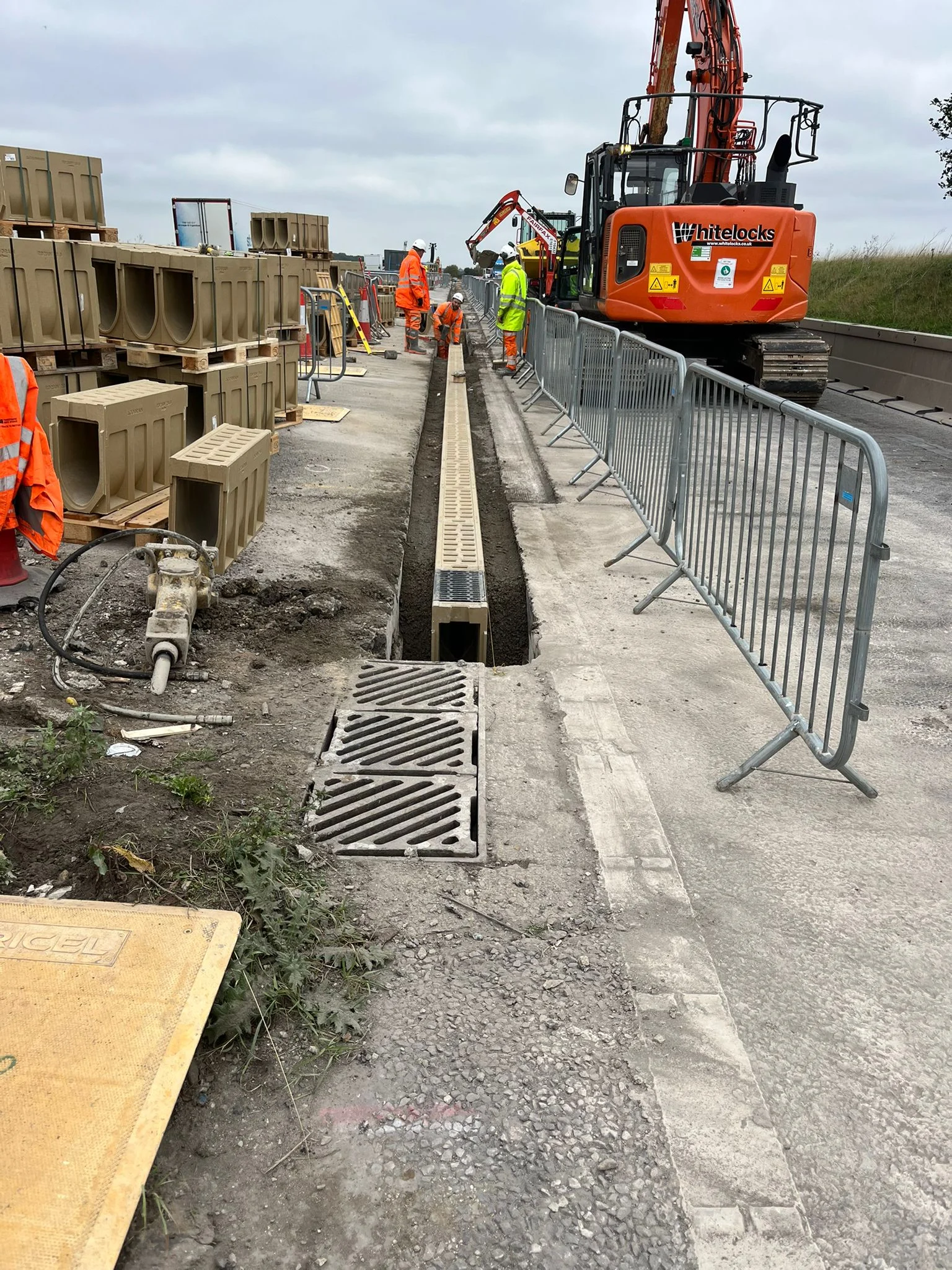 A1 Bridge Scheme — site photograph