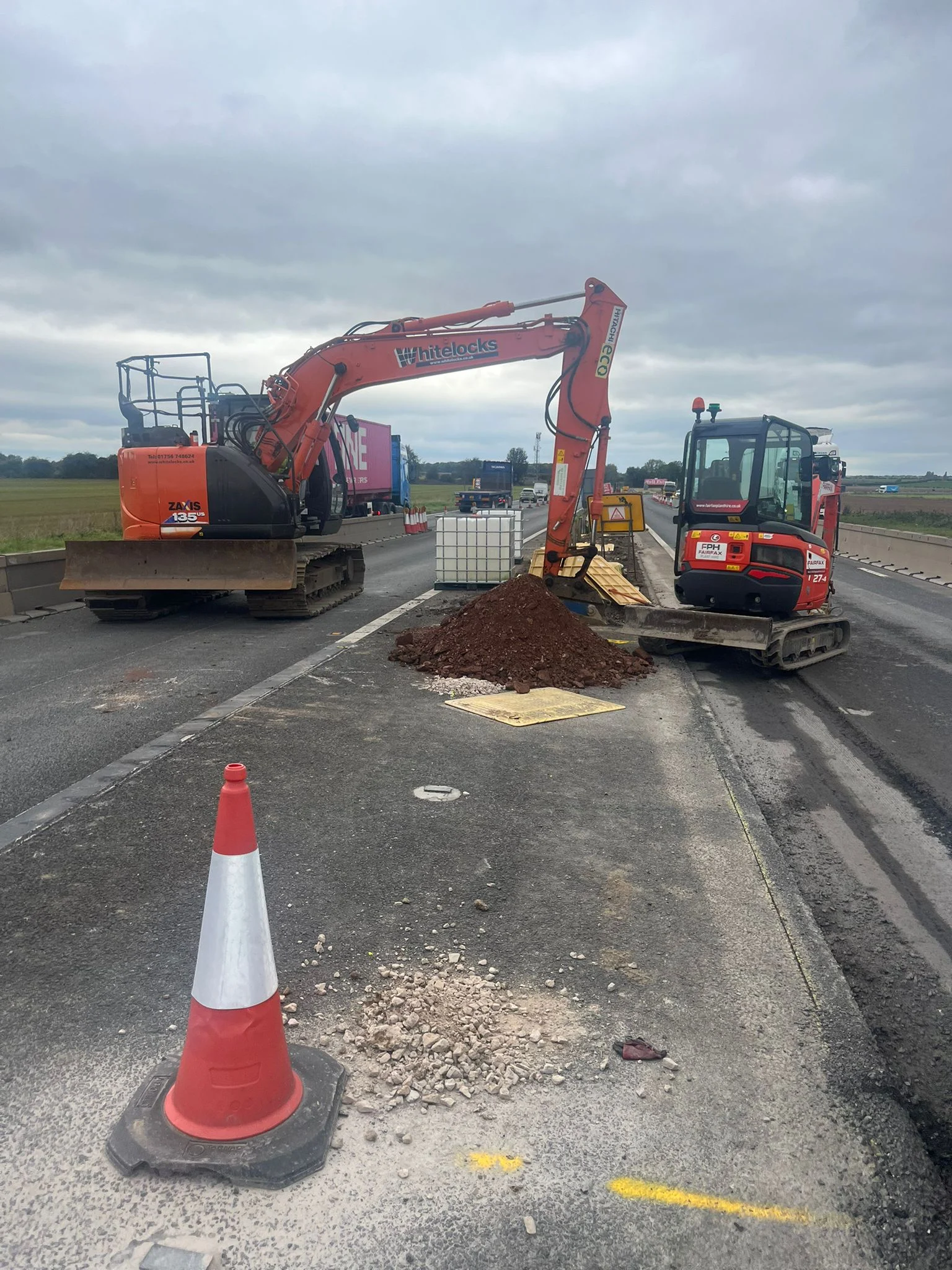 A1 Bridge Scheme — site photograph