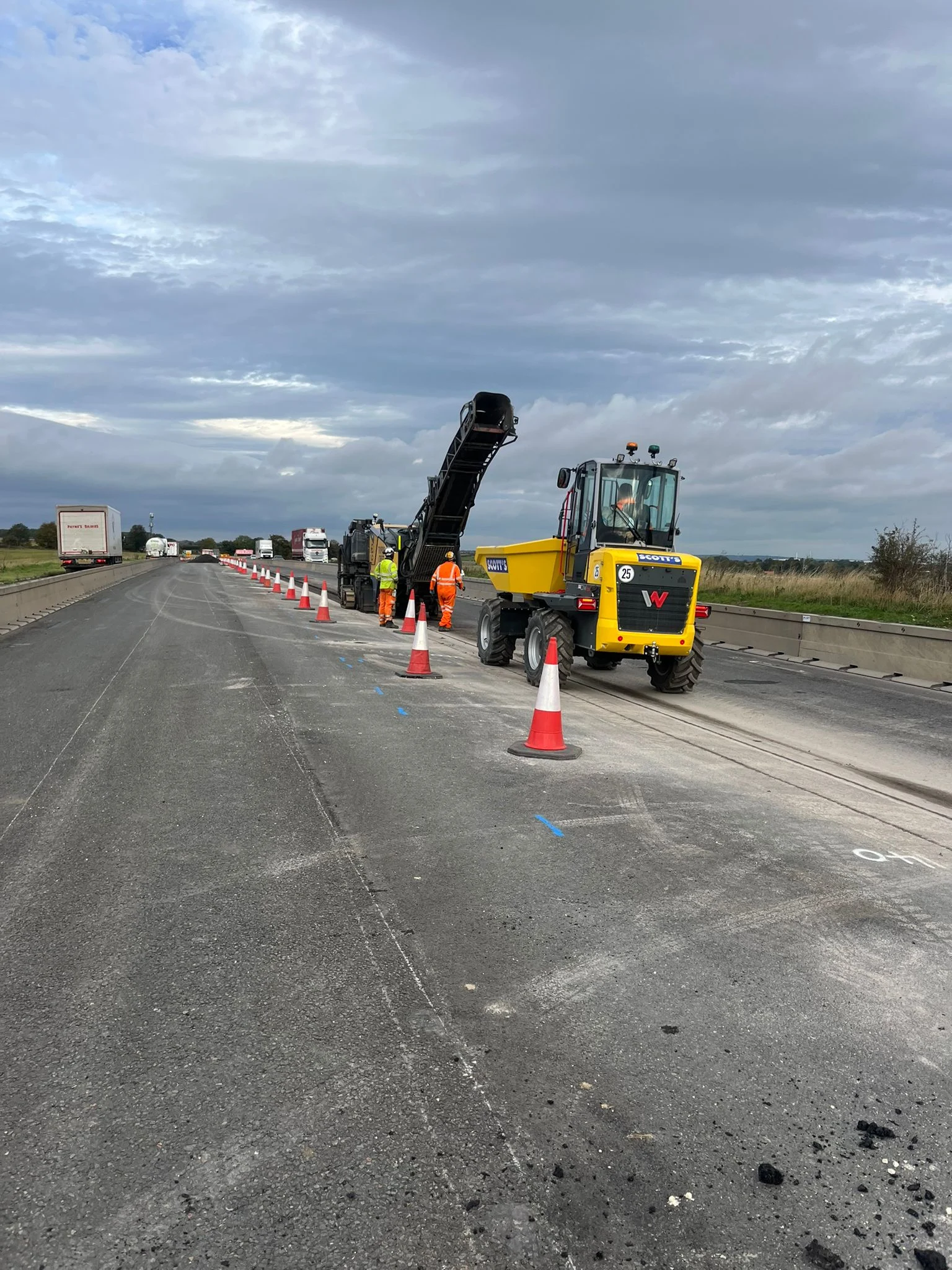 A1 Bridge Scheme — site photograph