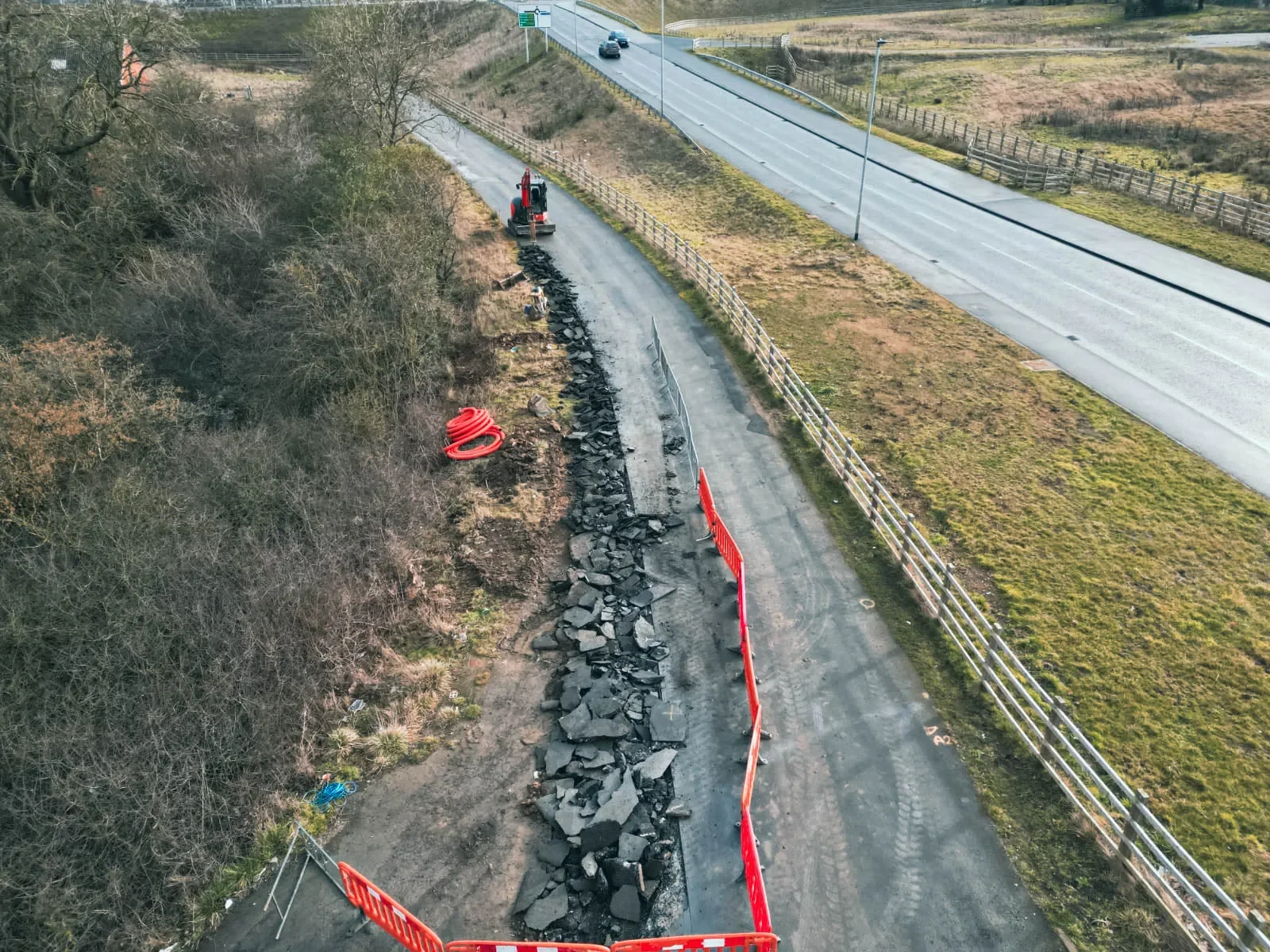 Lazencroft — site photograph
