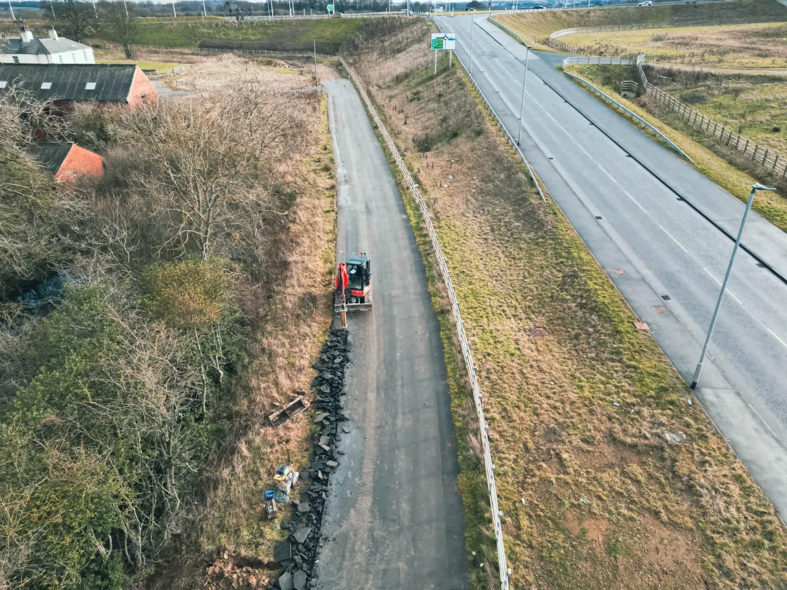 Lazencroft — site photograph