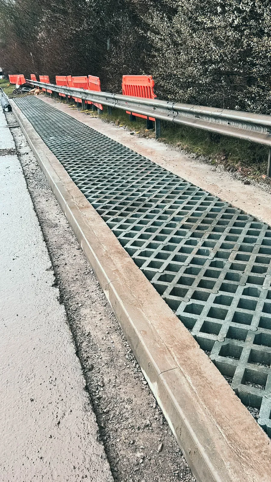 Layby Improvements on the A66, Neasham — site photograph