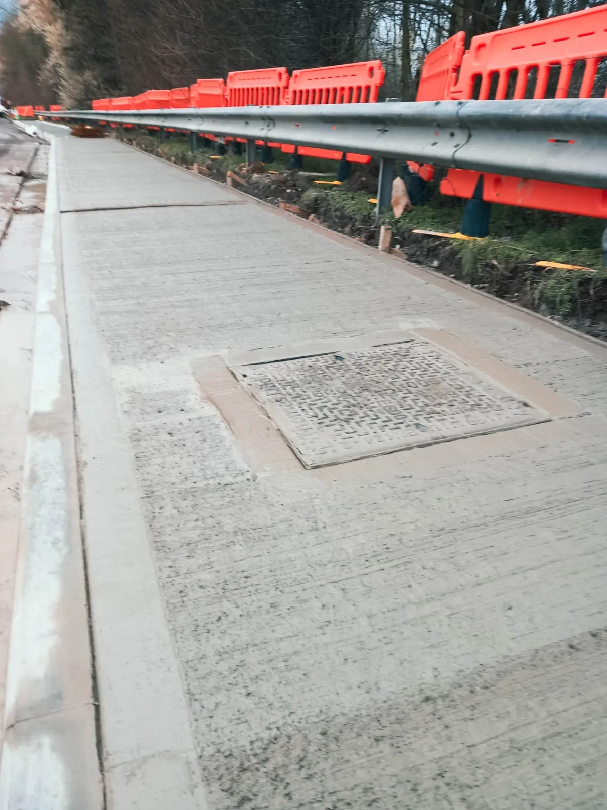 Layby Improvements on the A66, Neasham — site photograph