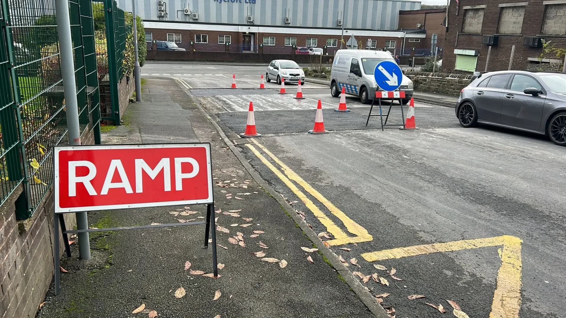 Duncombe Road — site photograph