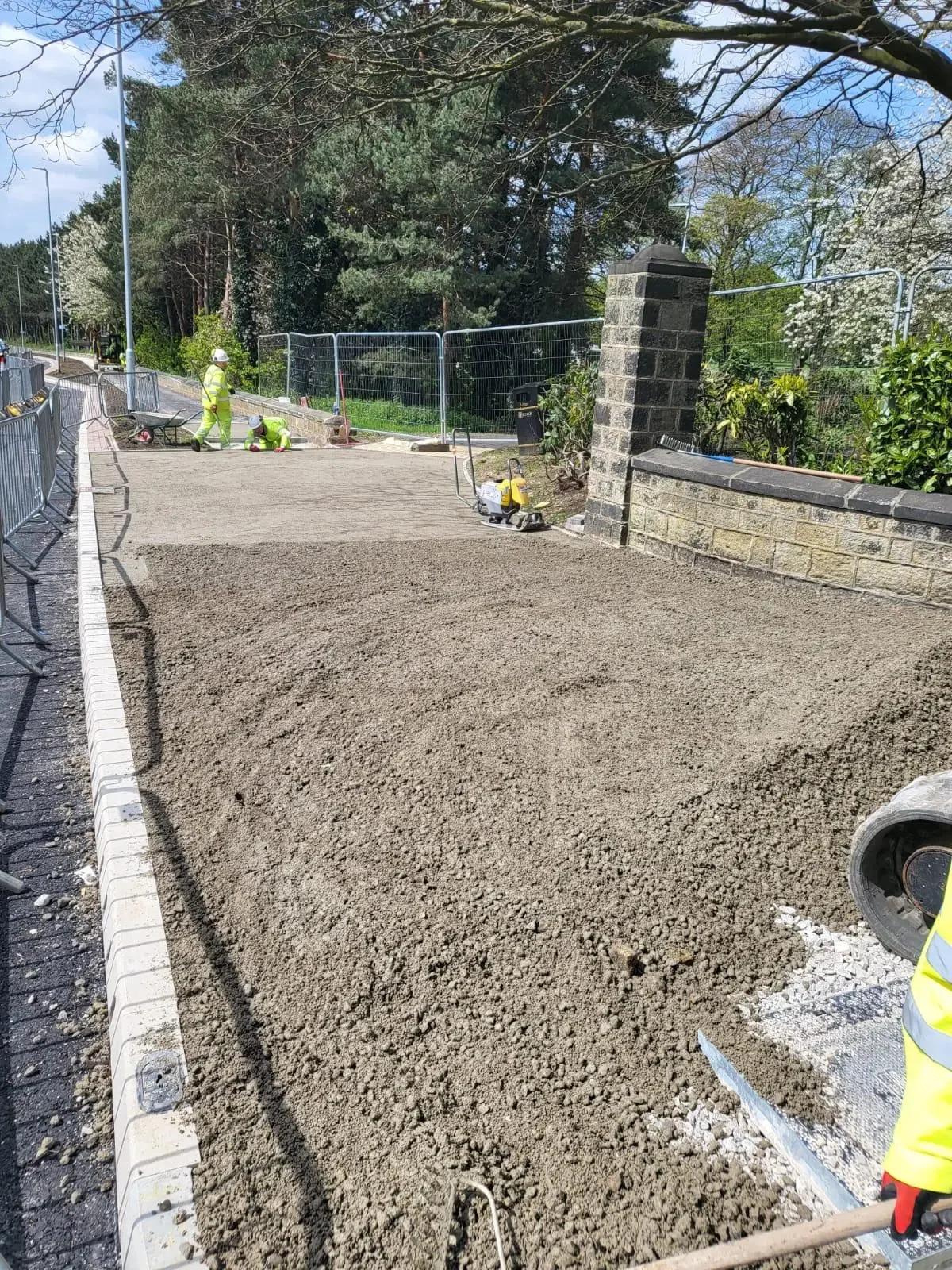 A6120 Ring Road Widening at Fink Hill — site photograph
