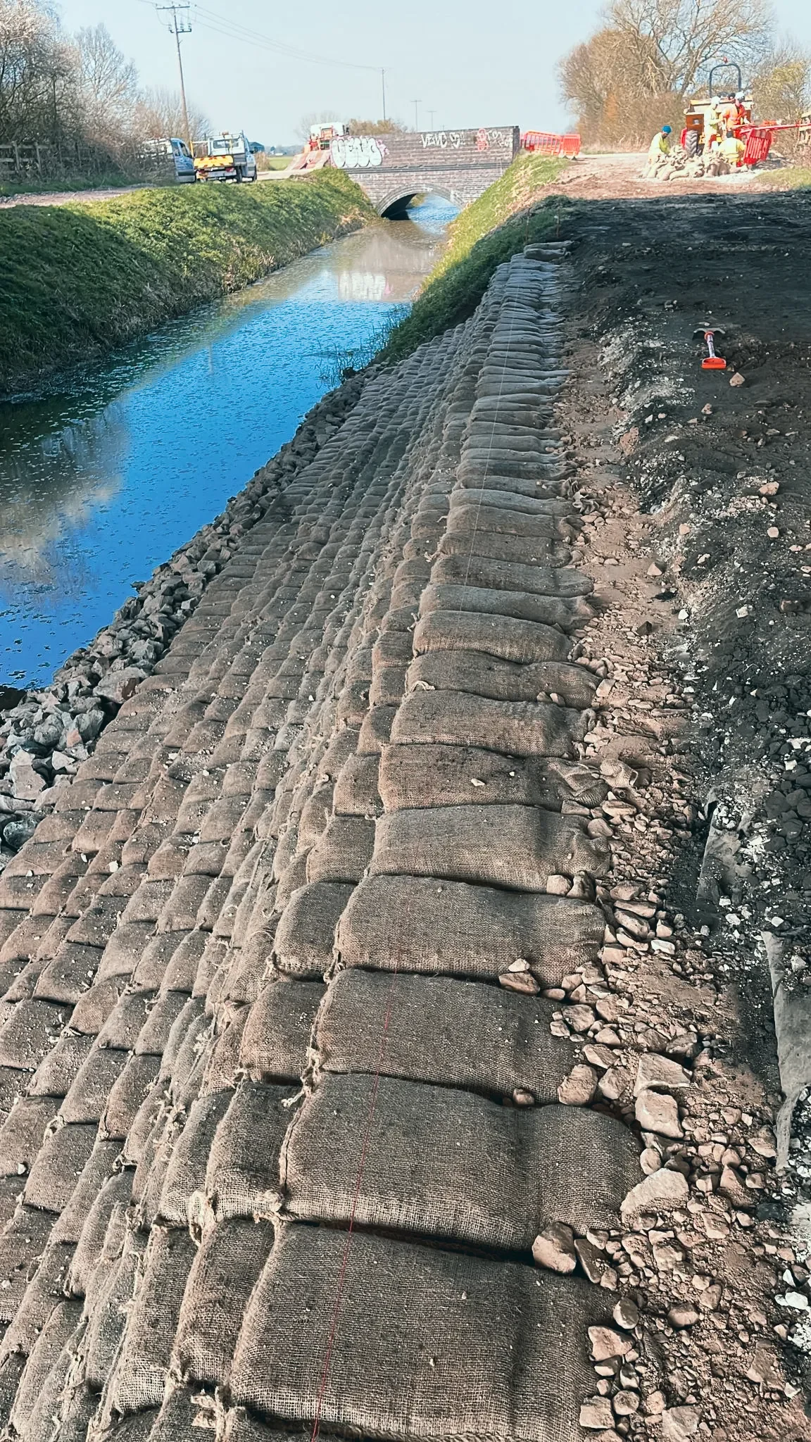 A46, Old Decoy Main Drain — site photograph