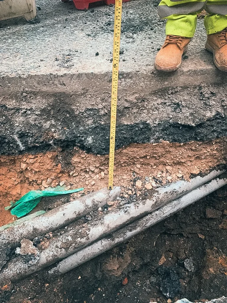 Fixing Drainage on Bishopgate Street in Leeds — site photograph
