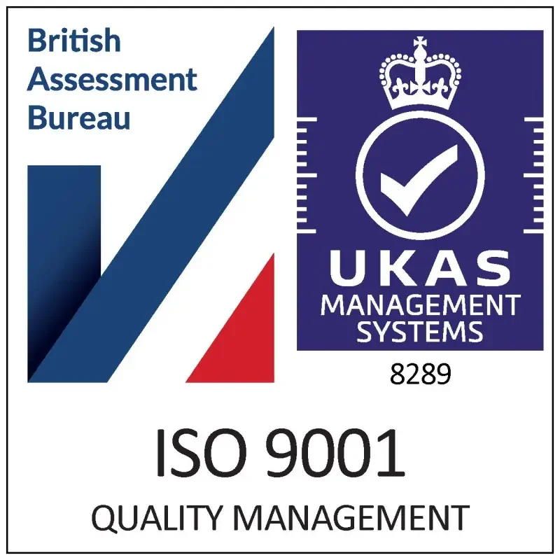 ISO 9001 badge
